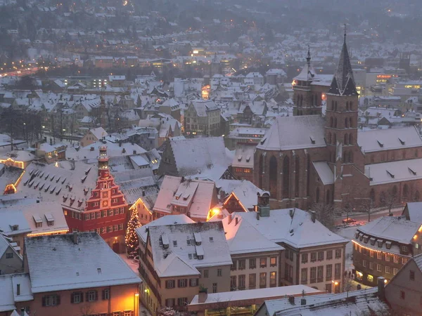 Esslingen Vestidos Invierno — Foto de Stock