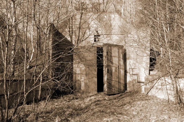 Bunker Para Que Poderia Ser Equipado Com Ogivas Nucleares — Fotografia de Stock