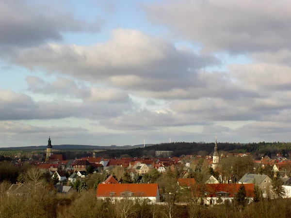 Utsikt Från Minnesmärket Scheibischen Berget — Stockfoto