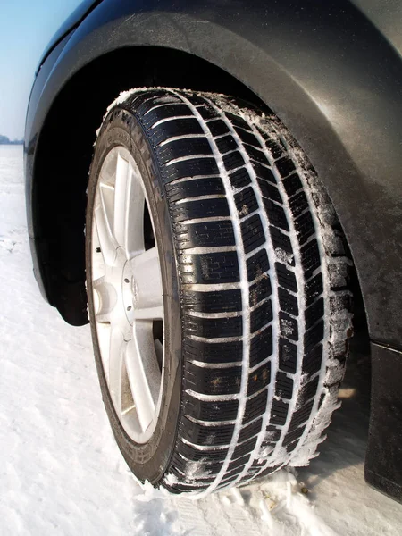 Close Car Wheel — Stock Photo, Image