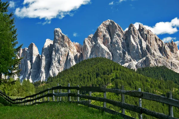 Vista Panorâmica Majestosa Paisagem Dolomitas Itália — Fotografia de Stock