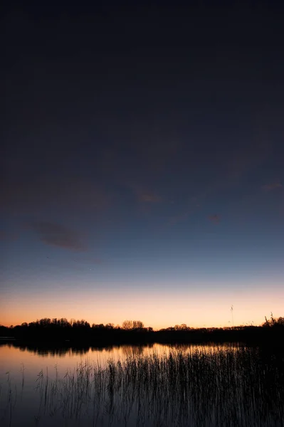 Vista Uma Bela Noite — Fotografia de Stock