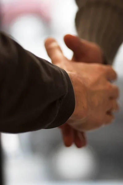 Close Handshaking Business Concept — Stock Photo, Image