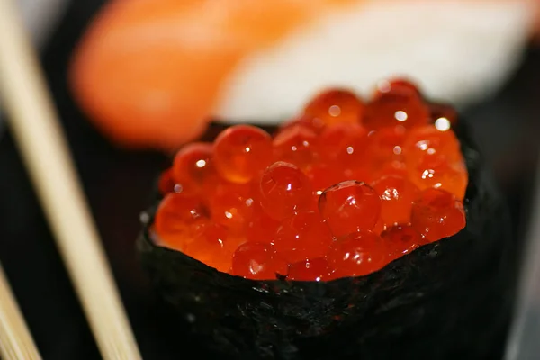 Sushi Azjatyckie Owoce Morza — Zdjęcie stockowe