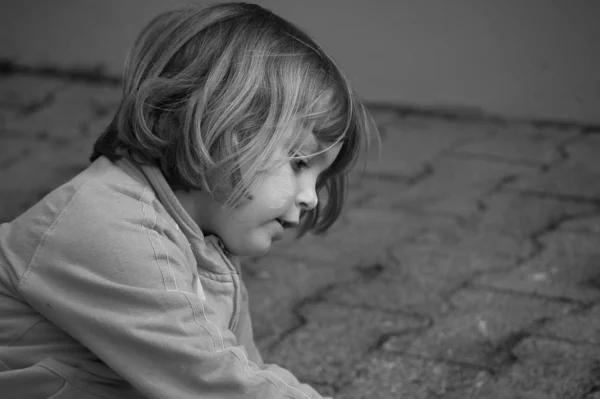 Cute Child Portrait Happy Childhood Concept — Stock Photo, Image