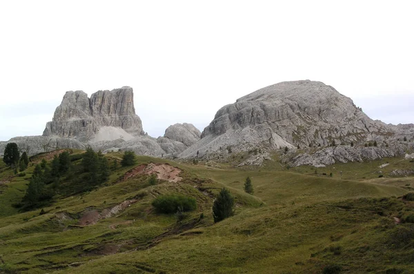 Piękny Krajobraz Gór Dolomitów — Zdjęcie stockowe