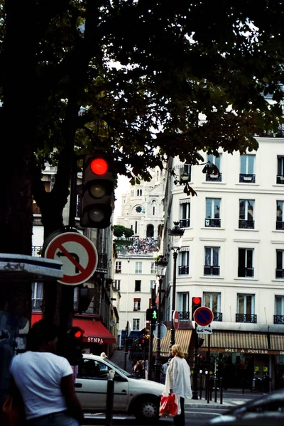 Paris Teki Şehir Hayatı — Stok fotoğraf