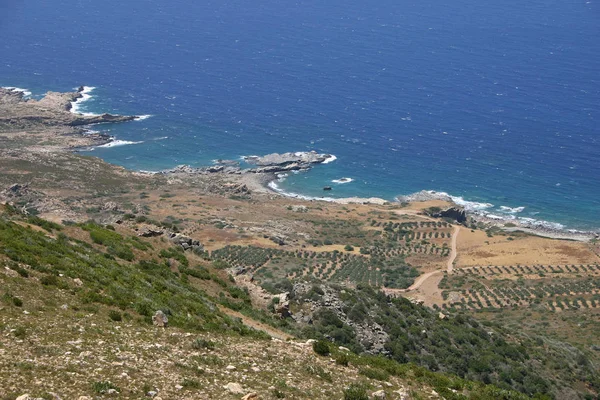 Δυτική Ακτή Κρήτη Ελλάδα — Φωτογραφία Αρχείου