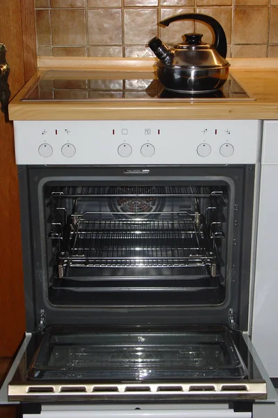 Modern Kitchen Stove — Stock Photo, Image