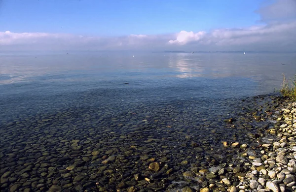 Jezioro Bodeńskie Wcześnie Rano — Zdjęcie stockowe