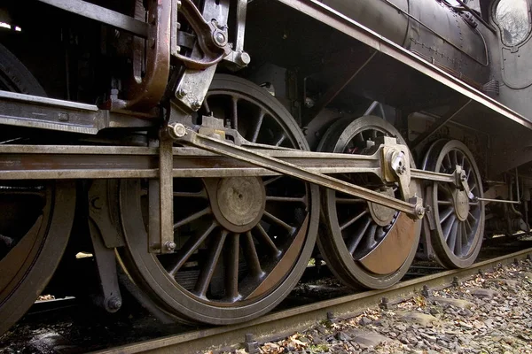 Steam Locomotive Railroad — Stock Photo, Image