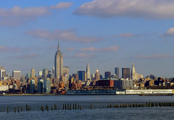 Vista Panorâmica Paisagem Urbana York Novo Eua — Fotografia de Stock