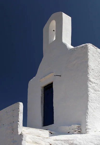 Типове Будівництво Маленьких Церков Островах — стокове фото