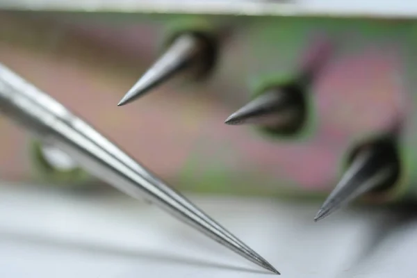 Bir Kalem Kalemi Kapat — Stok fotoğraf