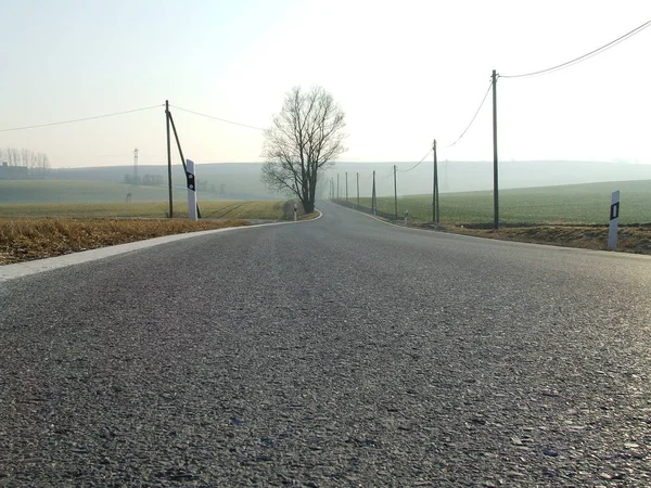 Vista Panoramica Delle Infrastrutture Stradali Del Traffico — Foto Stock