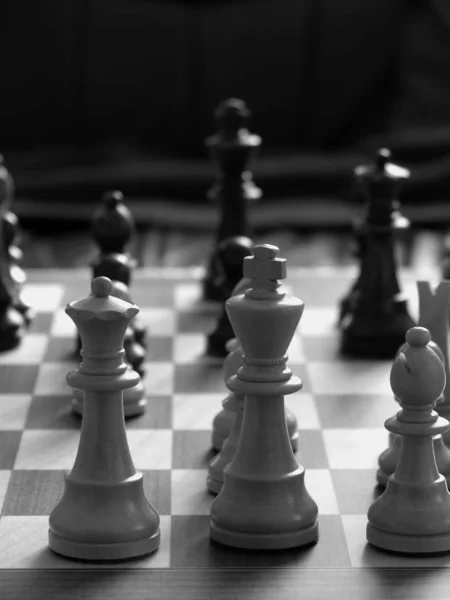 Schackbräda Tävlingsspel — Stockfoto