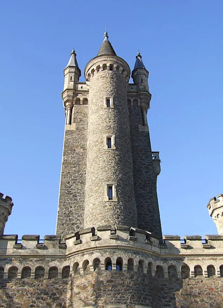 Der Wilhelmsturm Ist Heute Wahrzeichen Der Stadt Dillenburg Hessen — Stockfoto