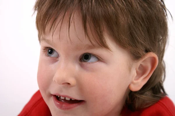 Cute Child Closeup Portrait — Stock Photo, Image