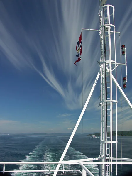 Noorwegen Een Scandinavisch Land Dat Bergen Gletsjers Diepe Kustfjorden Omvat — Stockfoto