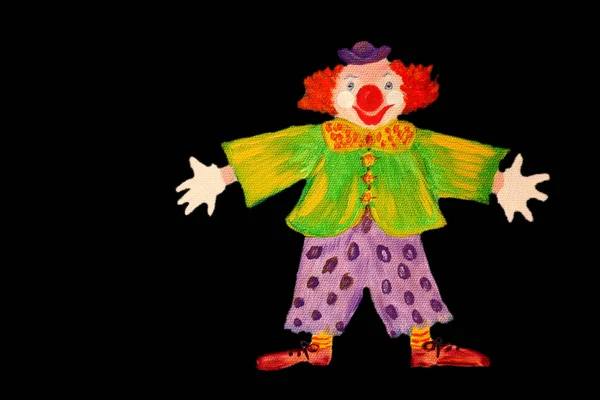 Laat Clown Binnen — Stockfoto