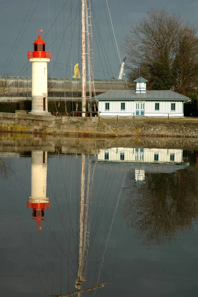 Malowniczy Widok Piękny Port — Zdjęcie stockowe