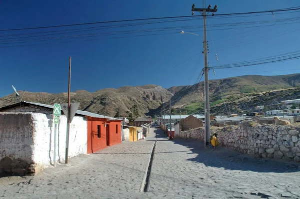 Vista Panorámica Del Paisaje Del Pueblo Atmosférico —  Fotos de Stock