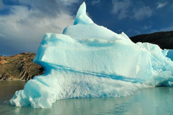 氷山凍結氷冬雪 — ストック写真