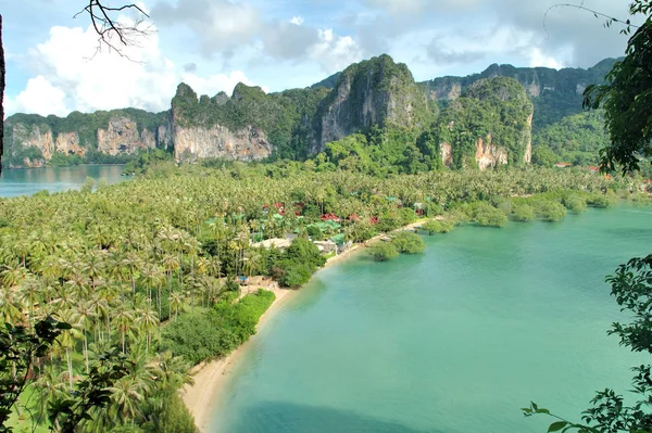 Schöner Ruhiger Strand Reisekonzept — Stockfoto