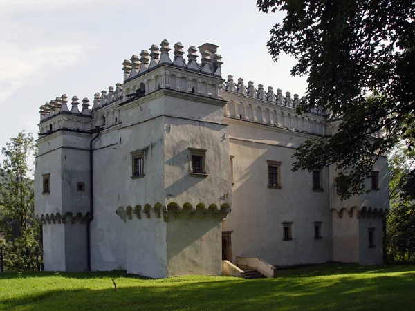 Malebný Pohled Majestátní Středověkou Architekturu — Stock fotografie