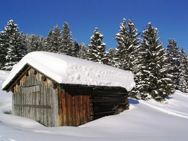 Festői Kilátás Gyönyörű Alpok Táj — Stock Fotó
