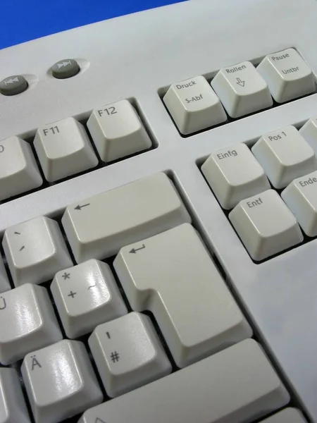 キーボードボタンのクローズアップショット — ストック写真