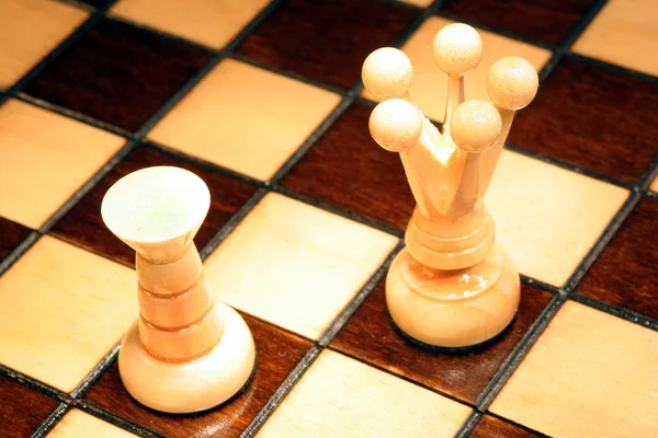 Chess Board Game Checkmate — Stock Photo, Image