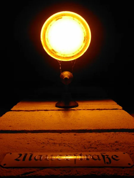 Luz Sobre Mesa — Fotografia de Stock