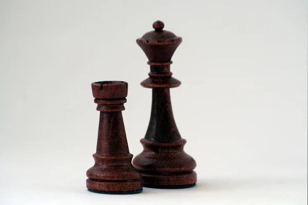 Satranç Tahtası Oyunu Strateji Taktikler — Stok fotoğraf