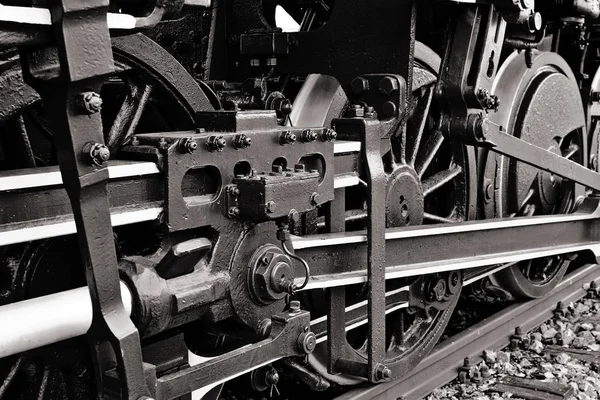 Steam Locomotive Railroad — Stock Photo, Image