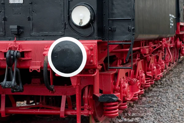 Steam Locomotive Outdoors Daytime — Stock Photo, Image