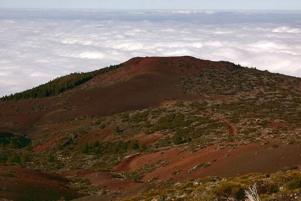 Sobre Las Nubes Azules — Foto de Stock