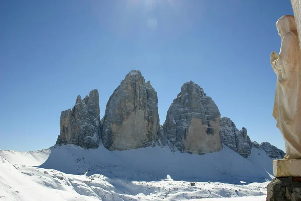 Vue Panoramique Sur Majestueux Paysage Dolomites Italie — Photo