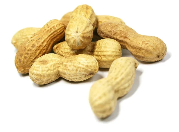 Закуски Сухие Вкусные Орехи — стоковое фото