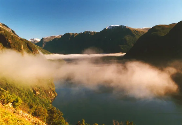 Autre Petit Photo Vacances Geirangerfjord Est Une Des Attractions Les — Photo