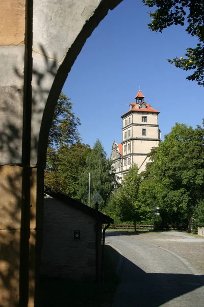 Looking Gate Brake Castle Lipperland — Stock Photo, Image