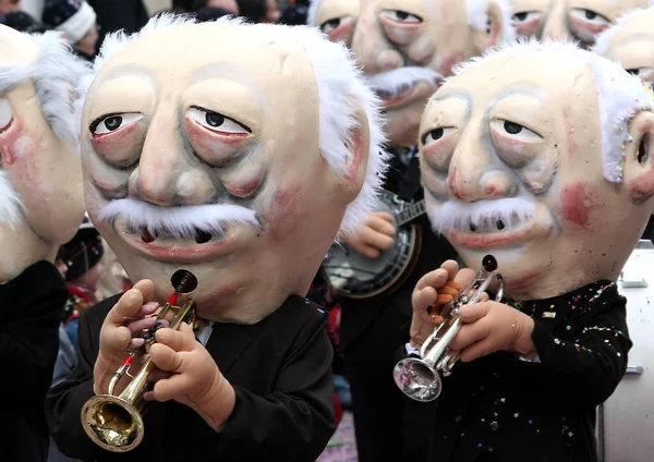 Maschera Soletta Carnevale Fasnacht — Foto Stock