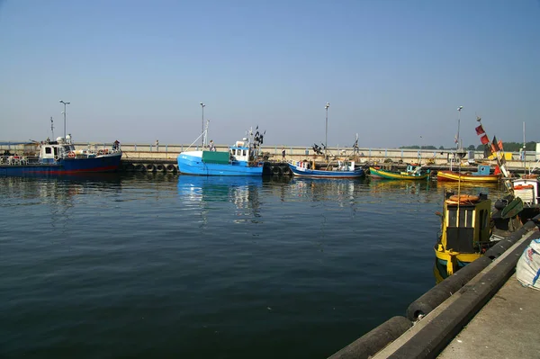 Porto Marítimo Naves Aquáticas — Fotografia de Stock