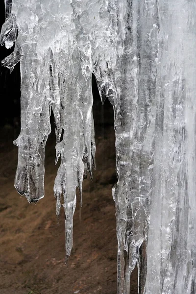 Vista Uma Cena Inverno — Fotografia de Stock