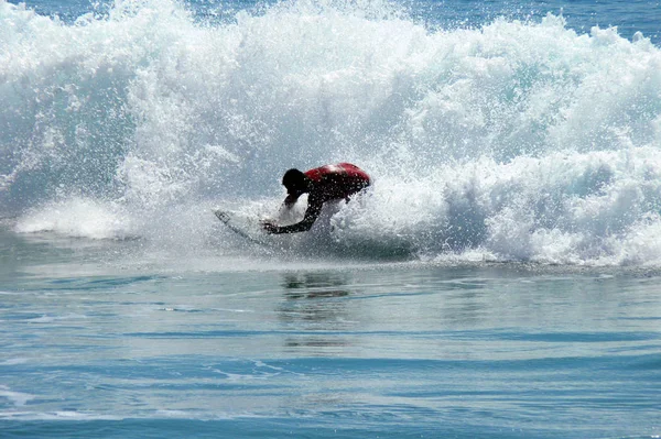 Zomer Watersport Windsurfen — Stockfoto