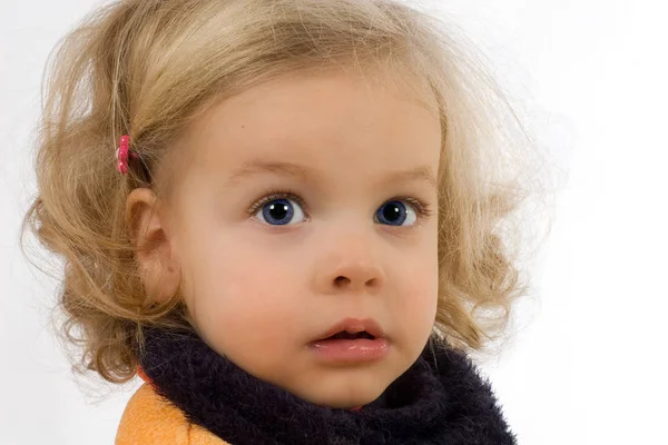 Portret Uroczego Dziecka Koncepcja Szczęśliwego Dzieciństwa — Zdjęcie stockowe
