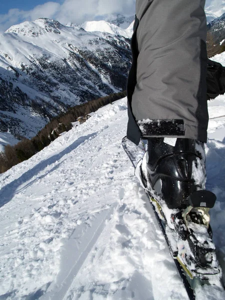 Vue Panoramique Sur Paysage Alpin Majestueux — Photo