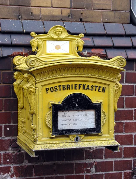 Régi Postafiók — Stock Fotó