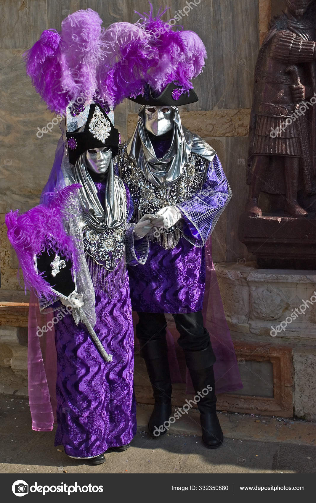 Máscaras Carnaval Venecia Italia — Foto editorial de stock