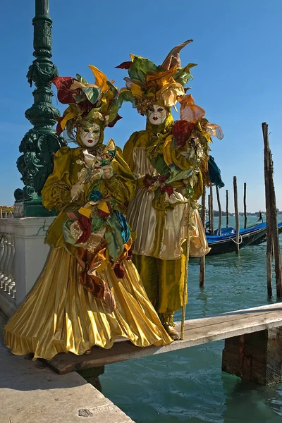 Masques Carnaval Venise Italie — Photo